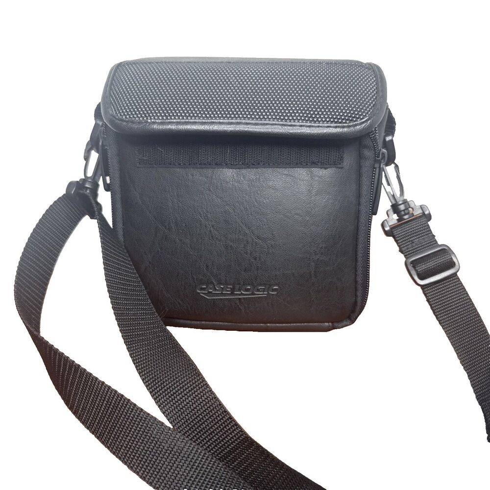 Case Logic Small Camera Bag Shoulder Strap Belt Loop Travel Carrying Case Black